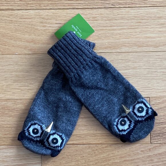 Owl Mittens - Kate Spade - Picture 1 of 2